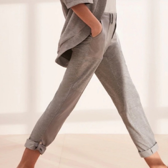 WHBM Cargo Satin Trimmed Pants - Picture 2 of 11